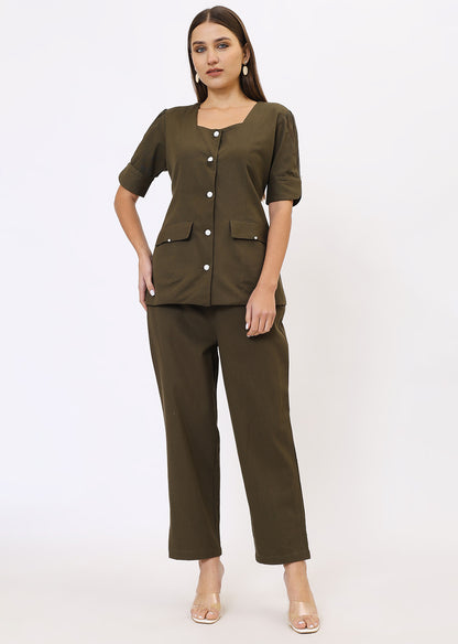 Olive Green Co-Ords