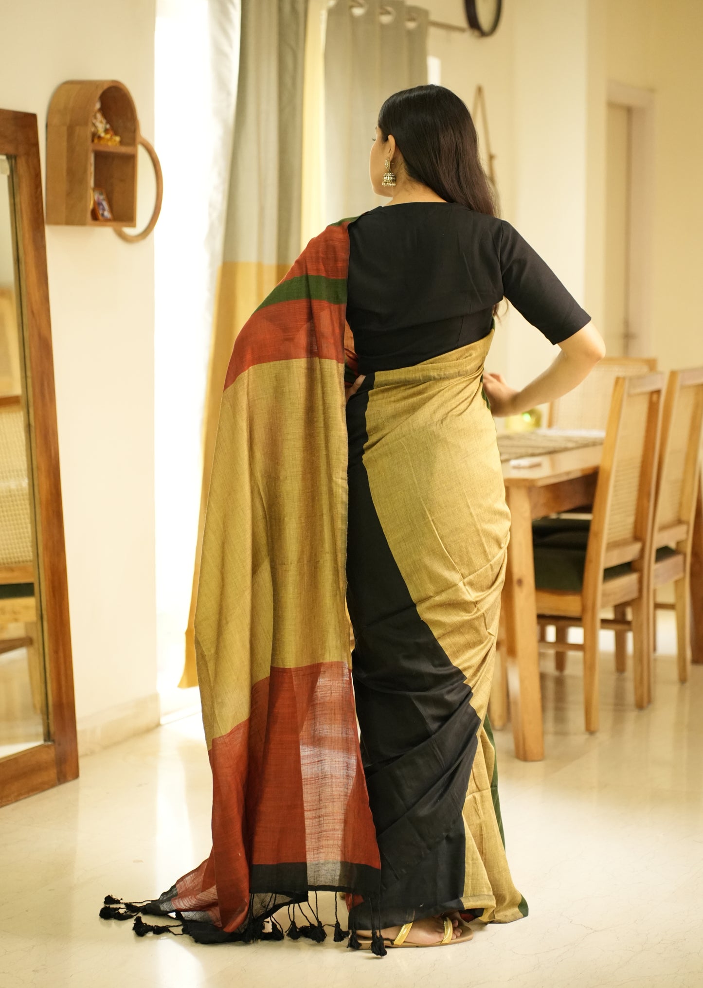 Rainbow Raga – Multi-Colour Saga Cotton Saree