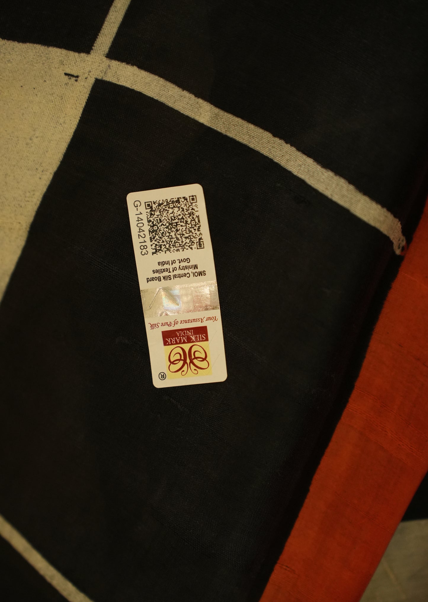 Udaya – Sunrise-Inspired Pure Silk Handpainted Saree