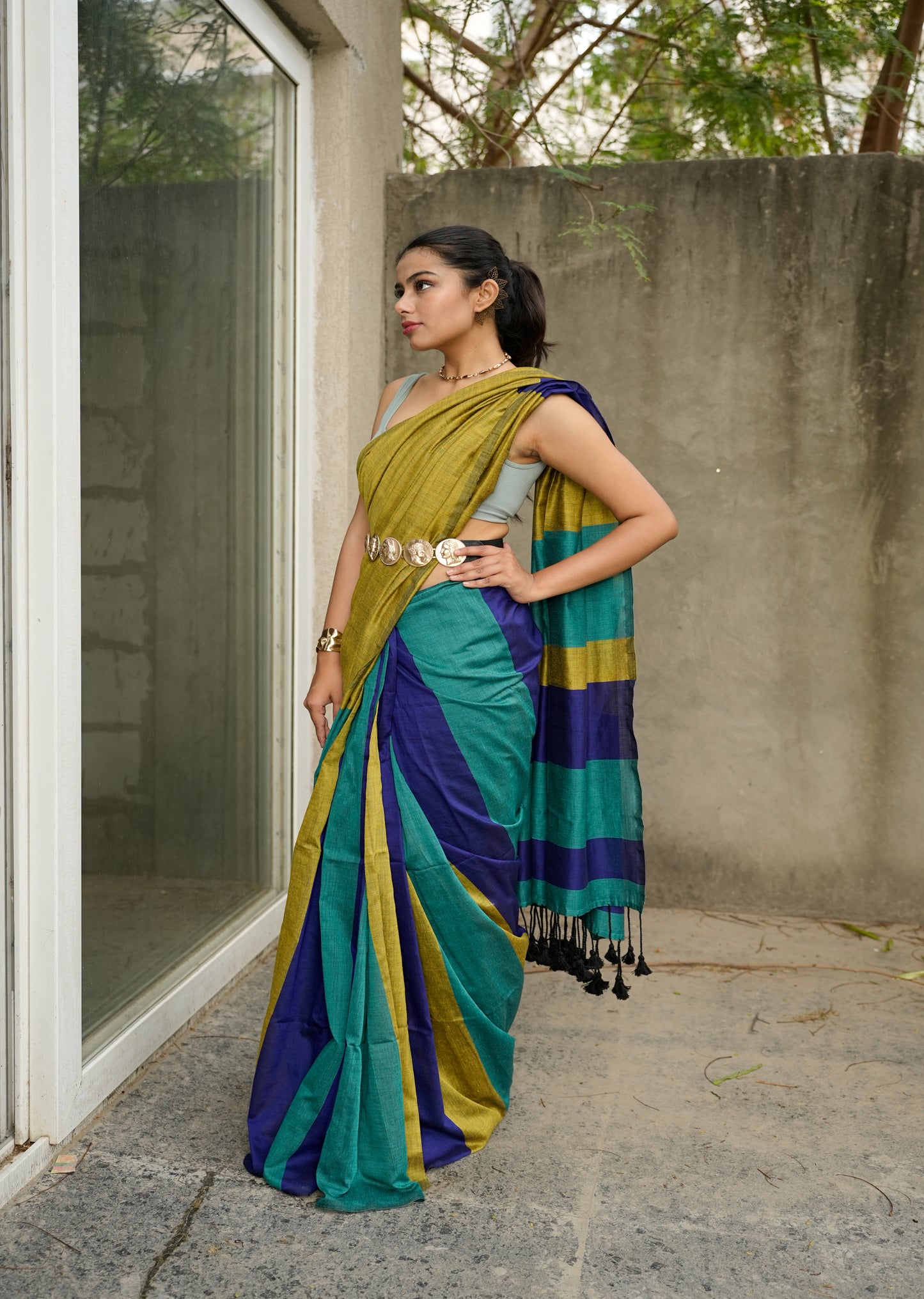 Boho Royal – The Goddess Drape with a Twist