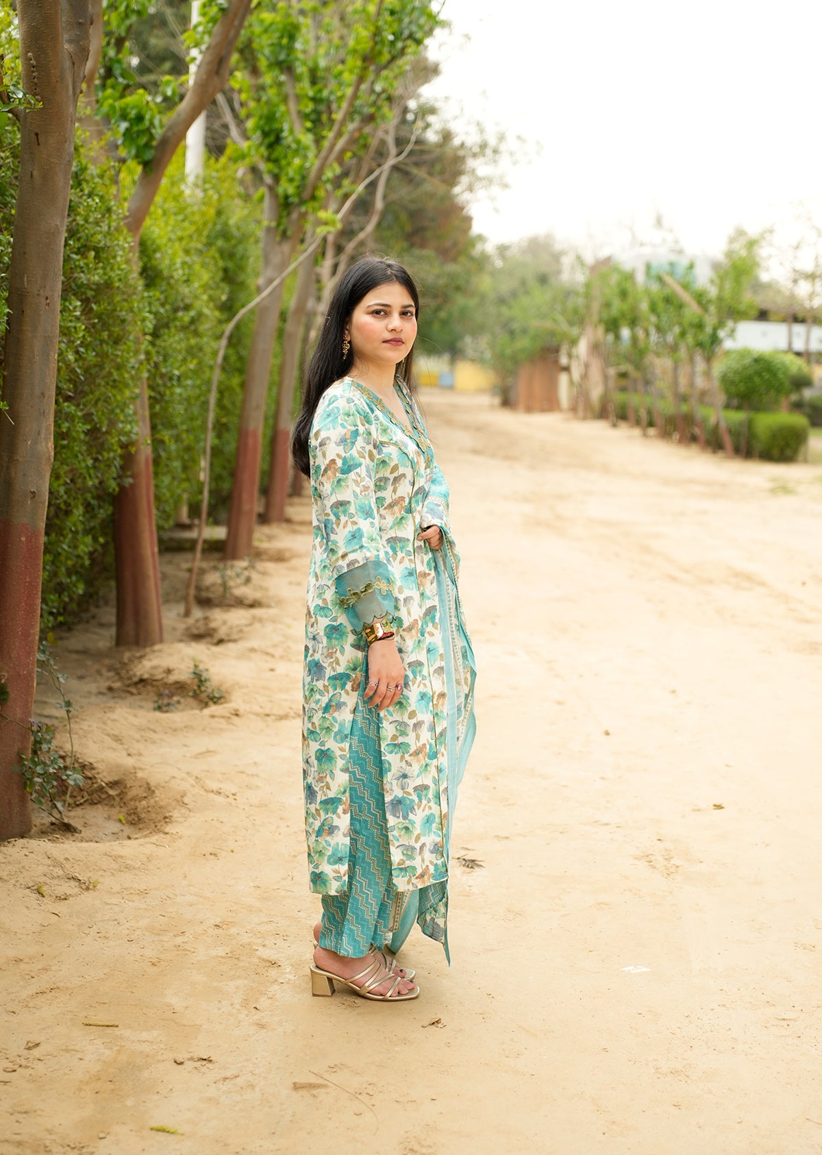 Classic Cotton Kurta Set with Dupatta