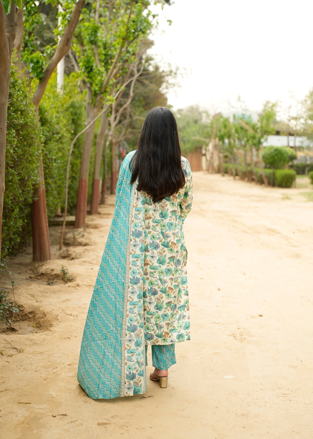 Classic Cotton Kurta Set with Dupatta