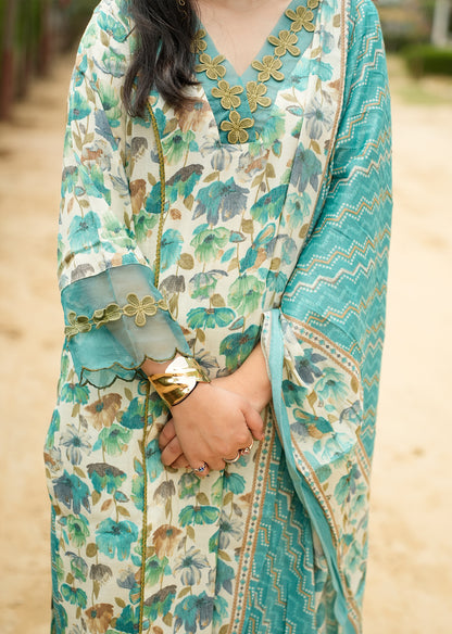 Classic Cotton Kurta Set with Dupatta