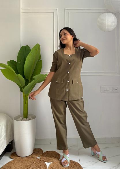 Olive Green Co-Ords