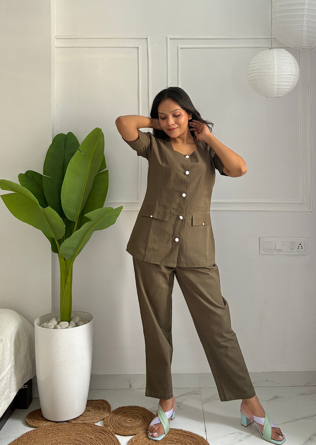 Olive Green Co-Ords